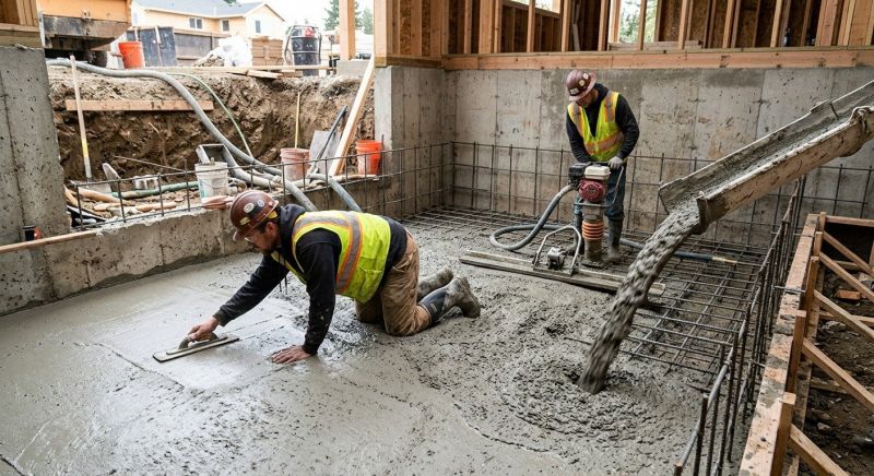 Basement Concrete Installation in Hudson, FL