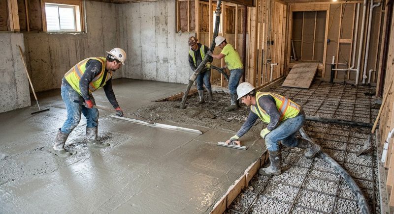 Basement Concrete Installation in Spring Hill, FL