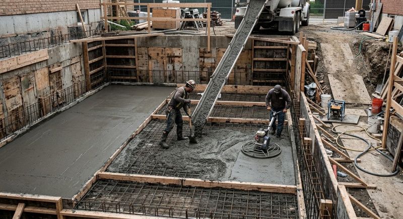 Basement Concrete Installation in Spring Hill, FL