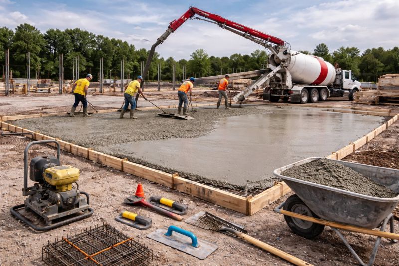 Commercial Slab Construction in Hernando County, FL