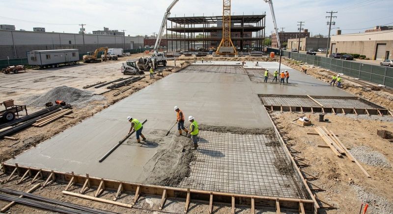Commercial Slab Construction in Hernando County, FL