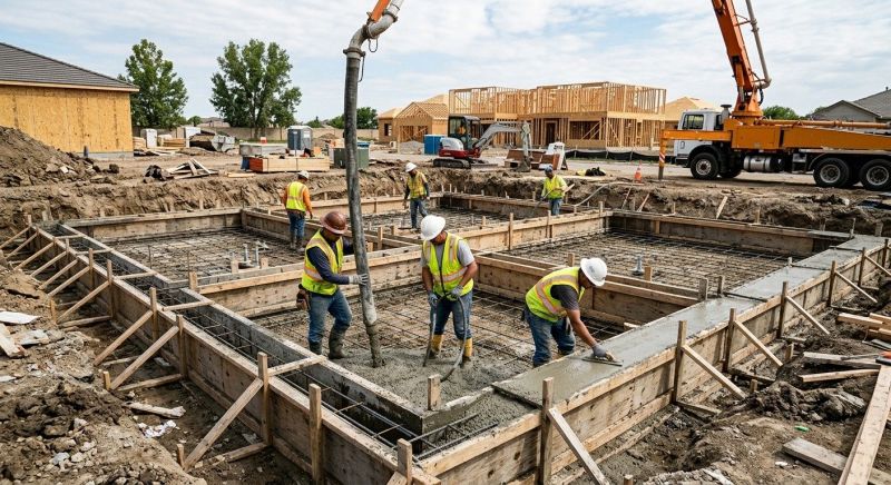 Concrete Foundation Installation in Hudson, FL
