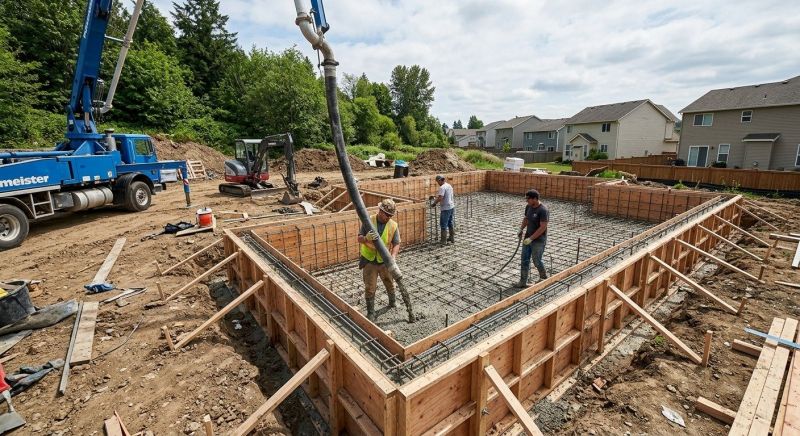 Concrete Foundation Installation in Lutz, FL