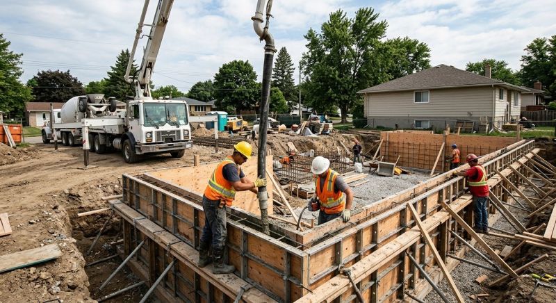 Concrete Foundation Pouring in Spring Hill, FL