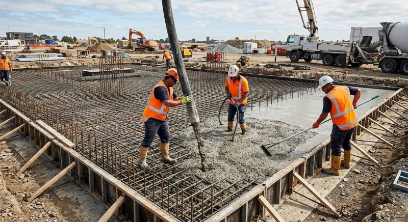 Foundation Wall Pouring in Hernando County, FL