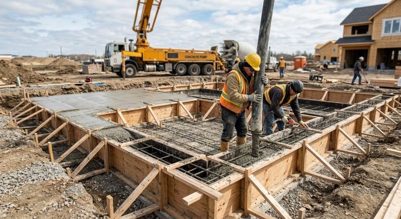Foundation Wall Pouring in Spring Hill, FL