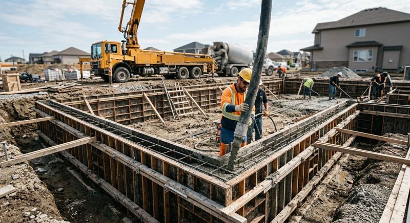 Foundation Wall Pouring in New Port Richey, FL